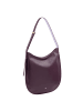 DuDu Schultertasche Leder 36.5 cm in deep purple