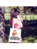 Mr. & Mrs. Panda Tragetasche Jurist Herz mit Spruch in Creme