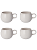 Butlers Tasse BOOGY 4er-Set in Beige