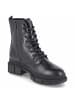 S. Oliver Schnürstiefeletten in schwarz