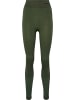 Hummel Hummel Leggings Hmlclea Multisport Damen in CLIMBING IVY/BEETLE MELANGE