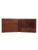 Greenburry Newport Geldbörse RFID Schutz Leder 12 cm caramel