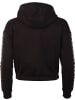 Kappa Hoodie "Hoodie, kurzer Schnitt" in Schwarz