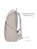 Lässig Wickelrucksack Slender Up Backpack in grau
