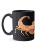 Mr. & Mrs. Panda Tasse Skorpion Unikat mit Spruch in Schwarz