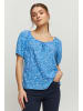 b. young Kurzarm-Bluse BYMMJOELLA Regular fit in Ultramarine Mix