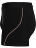 normani 12 x Herren Baumwoll-Boxershorts in Lachs/Rot/Schwarz