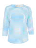 Fransa FRJOSIE TEE 2 regular fit in Azure Blue Mix