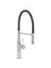 Beliani Küchenarmatur ARKHATA in Silber - (W) 25 x (H) 51 x (L) 5 cm