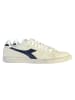 Diadora Game L Low Waxed Ledersneaker Weiß