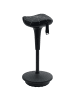 Vinsetto Bürohocker-34L x 34B x 65,5-83,5H cm-Schwarz