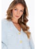 faina Women Cardigan in light blue