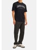 Jack & Jones T-Shirt Caleb Varsity in Schwarz