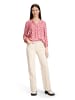 CARTOON Blusenshirt mit Muster in Pink/Apricot