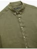 KOTON SHIRTS LS BSC in Dunkles Khaki