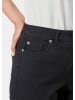 GOLDNER Super-Stretch-Jeans in schwarz