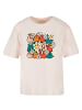 F4NT4STIC T-Shirt Muttertag Cool Moms Club Retro Blumen in pink