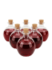 relaxdays 6x Glasflaschen-Set in Transparent - 260 ml
