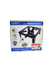 COFI 1453 Outdoor Gaskocher (Hockerkocher) mit G1/4" Linksgewinde Anschluss in Schwarz