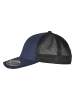  Flexfit  Flexfit Unisex 110 Structured Canvas Trucker in navy/black