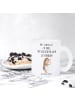 Mr. & Mrs. Panda Tee Tasse Igel Wein mit Spruch in Transparent