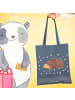 Mr. & Mrs. Panda Schultasche Igel Herzen ohne Spruch in Indigo Blue