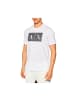 Armani Exchange Weiß Baumwolle T-Shirt