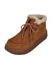 fitflop Ankle Boots GEN-FF SUEDE SHEARLING LACE UP BOOTS in braun