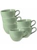 Seltmann Weiden 6er Set Milchkaffeetassen Beat Color Glaze 0,35 l in Salbeigrün