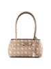 Guess Carrie Schultertasche 29 cm in biscotti logo
