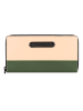 Greenburry Upcycled Tarpaulin Geldbörse 19 cm beige-olive