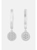 Ethische Diamanten Ohrringe aus 375 Weißgold mit Lab Grown Diamant
