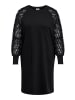 ONLY Carmakoma Sweatshirt-Kleid in Black