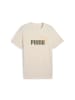 Puma T-Shirt 1er Pack in Beige (Alpine Snow)