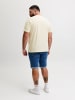 JACK & JONES PLUS T-shirt in Antique White