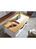 FineBuy Couchtisch in Weiß / Spanplatte / 85x47x45