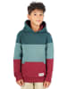 Band of Rascals Kapuzenpullover " 3C Block " in racing-green-bordeaux