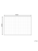Beliani Gewichtsdecke NEREID in Blau - (W) 120 x (H) 2 x (L) 180 cm