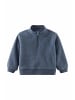 Hessnatur Hessnatur Softfleece Troyer aus reiner Bio-Baumwolle in graphitblau