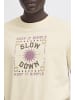BLEND Rundhalsshirt BHJOEY in Natur