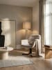 KADIMA DESIGN Loungesessel Samt Design Clubsessel mit Metallbeine, in Beige