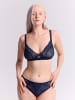 Erlich Textil  Bustier FLUID LACE CUT-OUT BRALETTE in mitternachtblau