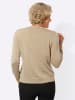 WITT WEIDEN Langarm-Pullover in sand-goldfarben-meliert