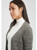 Oxmo Strickjacke OXPhiletta in Grau