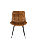 Giner y Colomer Esszimmerstuhl mit braunem Naturleder bezogen in Brown