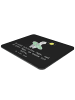 Mr. & Mrs. Panda Mouse Pad Panda Surfen mit Spruch in Schwarz