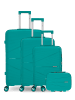 OBAGO 4 tlg. Kofferset VELA C in Grün (103L/67L/43L/12L)