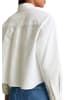 Marc O'Polo DENIM Oxford-Bluse cropped in Silky White