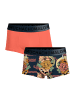 Muchachomalo 2er-Set: Boxershorts in Multicolor/Red