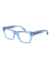 Ana Hickmann Damen Optische Fassungen Rechteck Blau